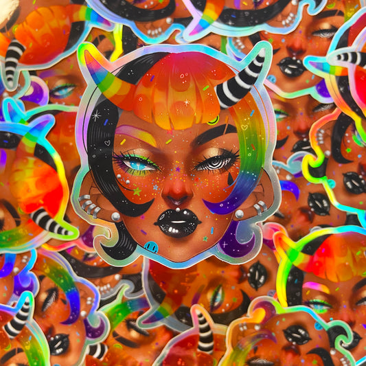 Rainbow Rot Sticker